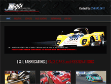 Tablet Screenshot of jandlfabricating.com